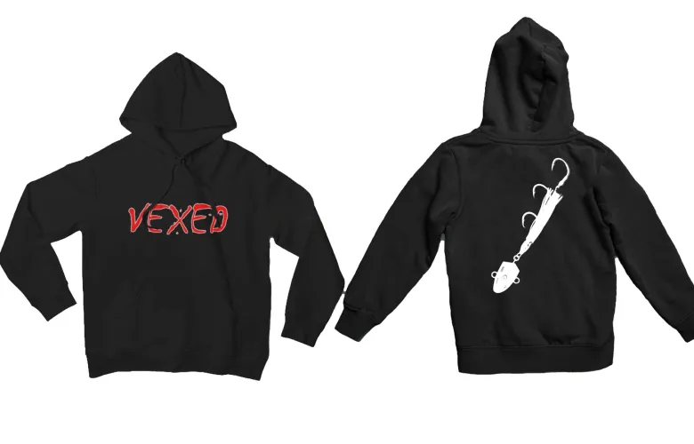 Vexed Jackets And Jumpers|Flies<Bottom Meat Hoody Black