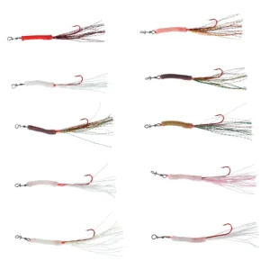Vexed Assist Hooks|Flies<Bottom Worm Long Shank Assist 3-pack