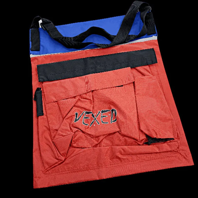Vexed Tackle Bags And Backpacks|Flies<Deluxe Wading Bag Blue/Red