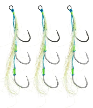 Vexed Assist Hooks|Flies<Flashy Triple Bait Assist