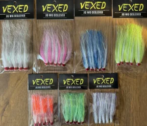 Vexed Lead Head Jig Lures|Flies<Jig Wig DeSleever Minnow