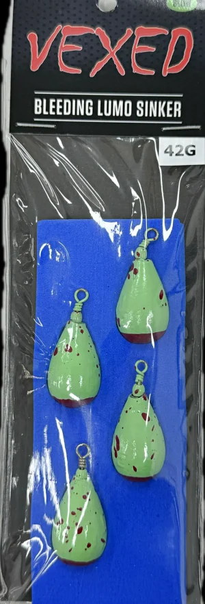Vexed Sinkers|Flies<Lumo Bleeding Rocket Sinker Pack