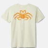 YETI Short Sleeve Shirts Mens|Flies<King Crab Short Sleeve T-Shirt Natural