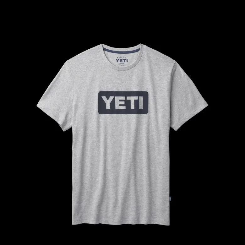 YETI Short Sleeve Shirts Mens|Flies<Wildly Stronger Short Sleeve T-Shirt Heather Gray