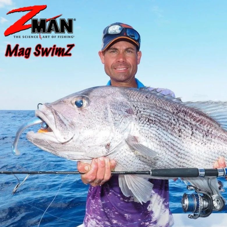 TackleWest Soft Plastic Lures|Flies<Zman Mag Swimz 8